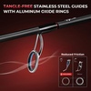 image:imageKastKing MaxSteel TwinTip Spinningamp Baitcaster Fishing Rod and Reel ComboSpin 2000 Reel  6 M 2Piece  Extra Tip