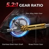 image:imageKastKing MaxSteel TwinTip Spinningamp Baitcaster Fishing Rod and Reel ComboSpin 4000 Reel  7 MH 2Piece  Extra Tip