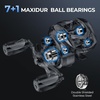 image:imageKastKing Spartacus II Plus TwinTip Fishing Rod and Reel ComboCast RightHand Reel  66 M 2Piece  Extra Tip