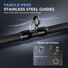 image:imageKastKing Spartacus II Plus TwinTip Fishing Rod and Reel ComboCast RightHand Reel  66 M 2Piece  Extra Tip
