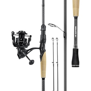 image:imageKastKing Spartacus II Plus TwinTip Fishing Rod and Reel ComboSpin 2000 Reel  60 M 2Piece  Extra Tip