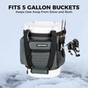 image:imageKastKing Karryall Fishing Bucket Organizer for 5 Gallon Bucket Fishing BagDark Gray