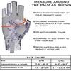 image:imageKastKing Sol Armis UPF50 Fingerless Fishing Gloves Men and WomenA Silver Mist Prym1