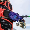 image:imageKastKing Sol Armis UPF50 Fingerless Fishing Gloves Men and WomenD Purple Tang Prym1