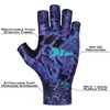 image:imageKastKing Sol Armis UPF50 Fingerless Fishing Gloves Men and WomenD Purple Tang Prym1
