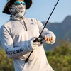 image:imageKastKing Sol Armis UPF50 Fingerless Fishing Gloves Men and WomenE Glacier Fade Prym1