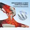 image:imageKastKing Sol Armis UPF50 Fingerless Fishing Gloves Men and WomenF Blaze Fade Prym1
