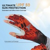 image:imageKastKing Sol Armis UPF50 Fingerless Fishing Gloves Men and WomenF Blaze Fade Prym1