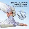 image:imageKastKing Sol Armis UPF50 Fingerless Fishing Gloves Men and WomenH Gray Fizz Prym1