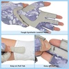 image:imageKastKing Sol Armis UPF50 Fingerless Fishing Gloves Men and WomenH Gray Fizz Prym1