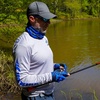image:imageKastKing Sol Armis UPF50 Fingerless Fishing Gloves Men and WomenK Blue Patriot